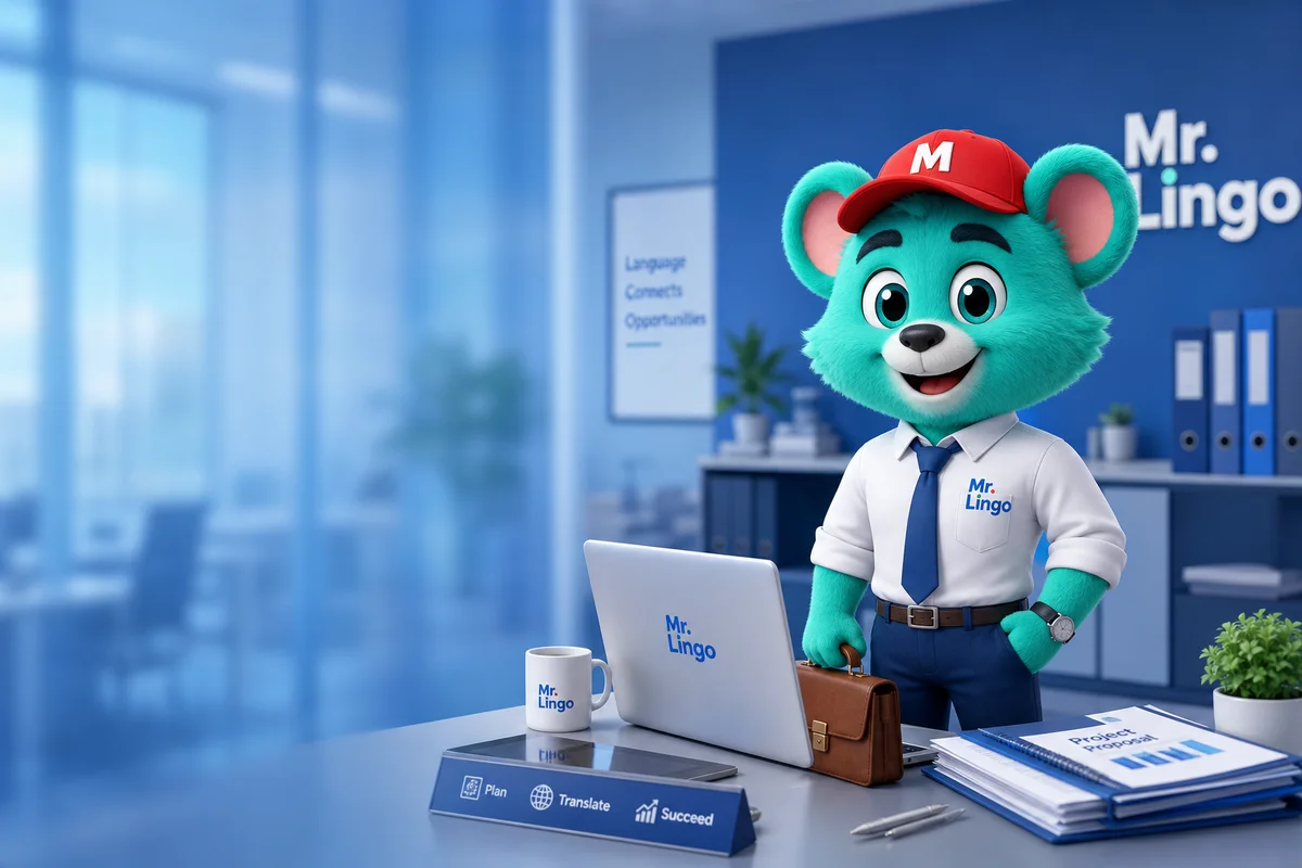 Обложка темы «Работа» в приложении Mr. Lingo