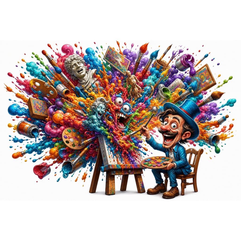 Мнемоническая картинка к слову ART — Искусство