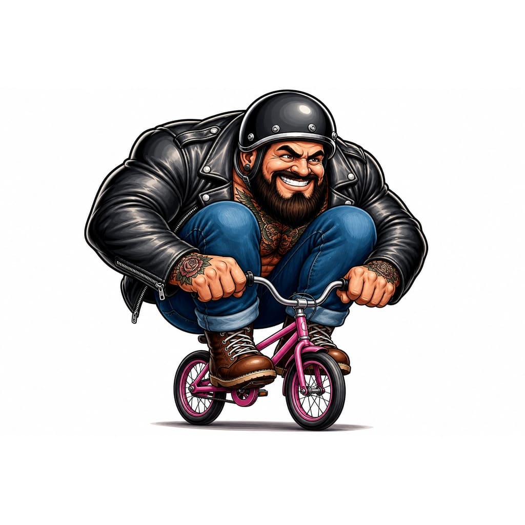 Мнемоническая картинка к слову BIKE — Велосипед