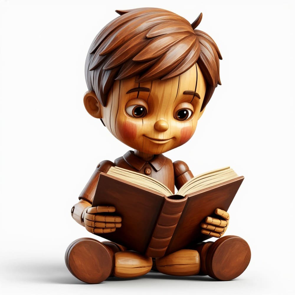 Мнемоническая картинка к слову BOOK — Книга