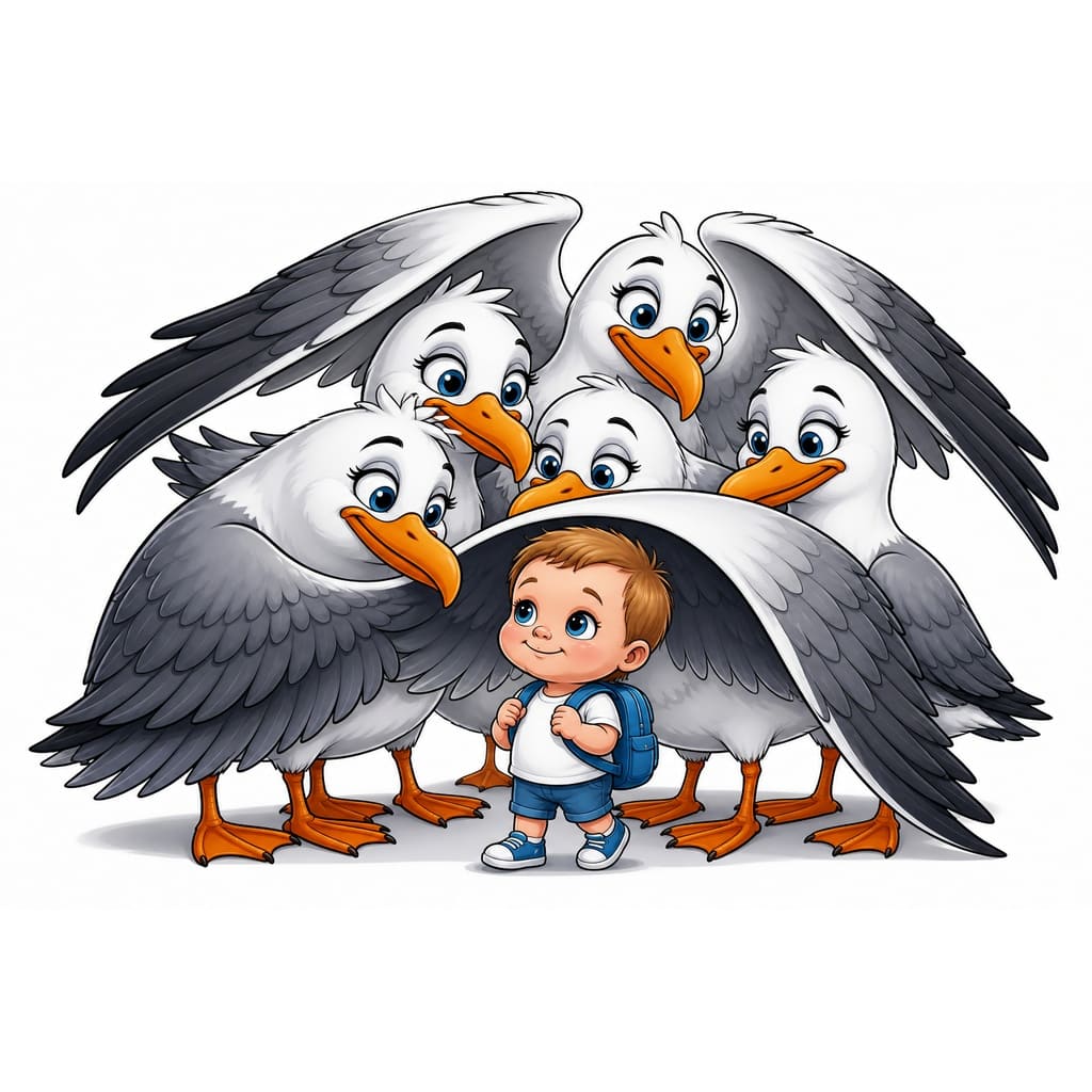 Мнемоническая картинка к слову CHILD — Ребенок