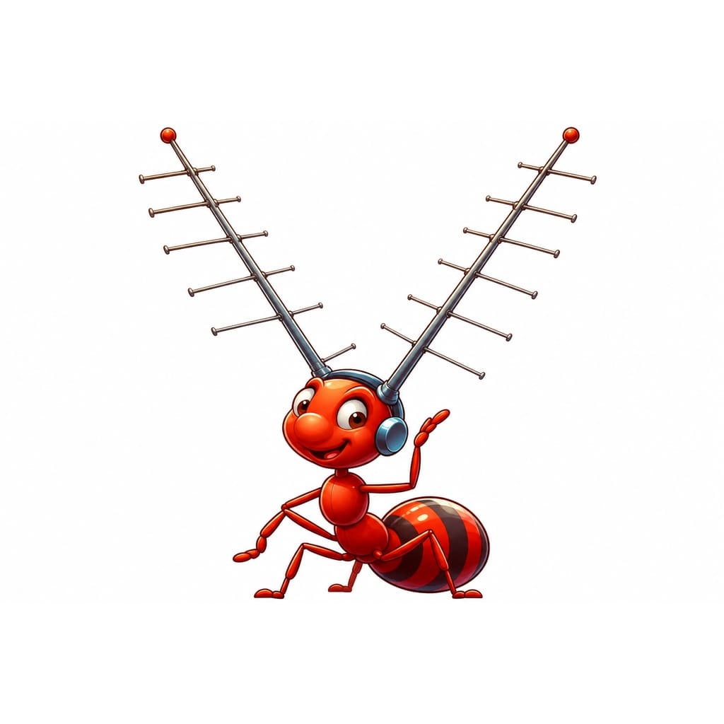 Мнемоническая картинка к слову ANT — Муравей