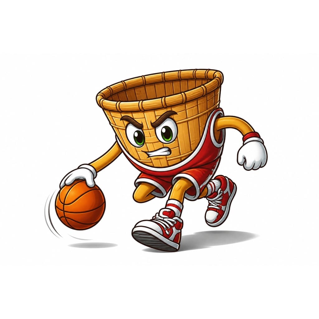 Мнемоническая картинка к слову BASKET — Корзина