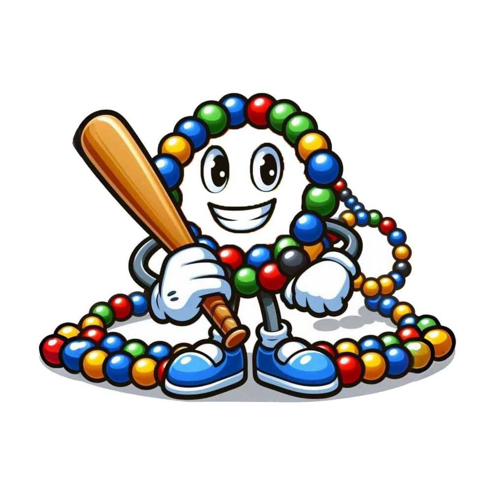 Мнемоническая картинка к слову BEADS — Бусы