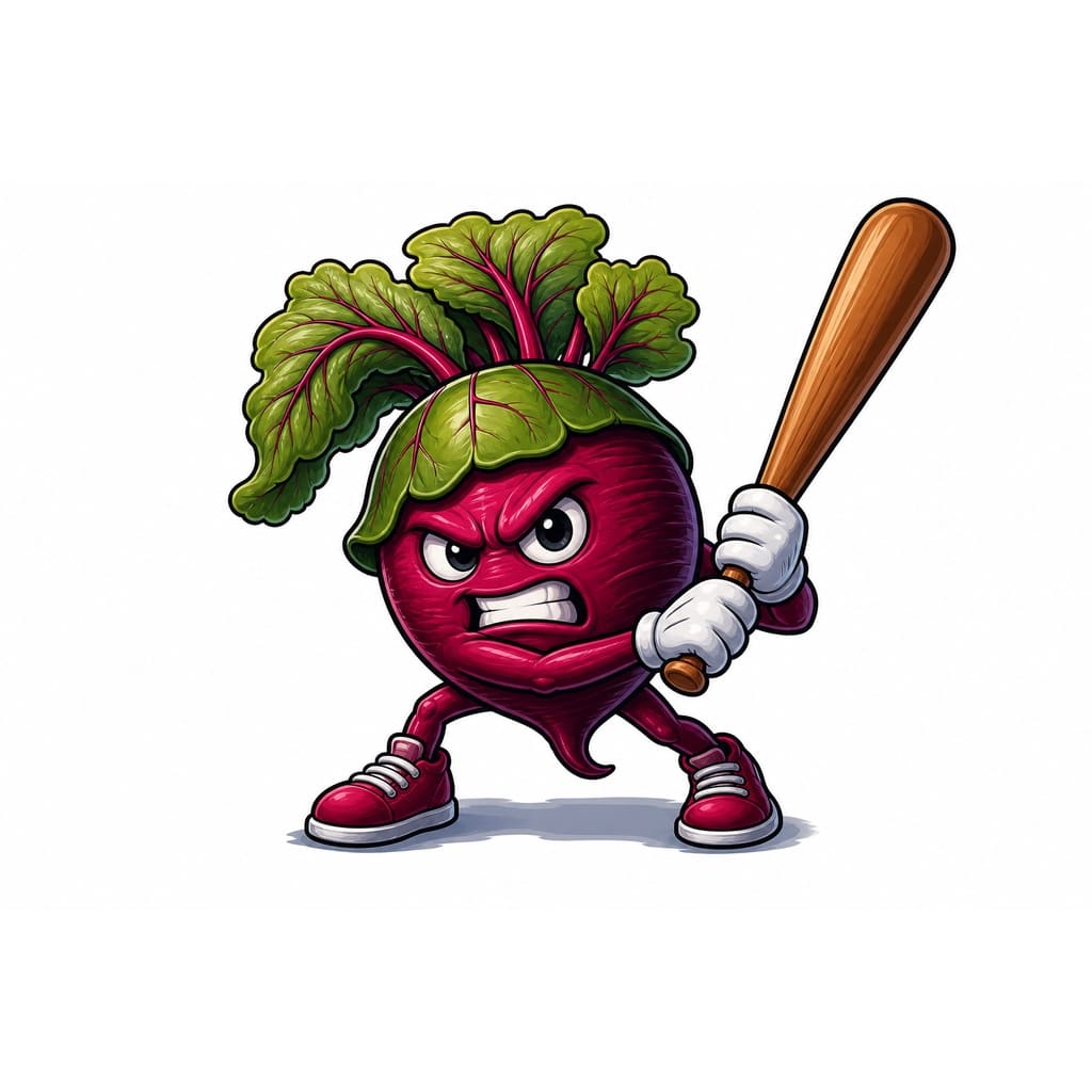 Мнемоническая картинка к слову BEETROOT — Свекла