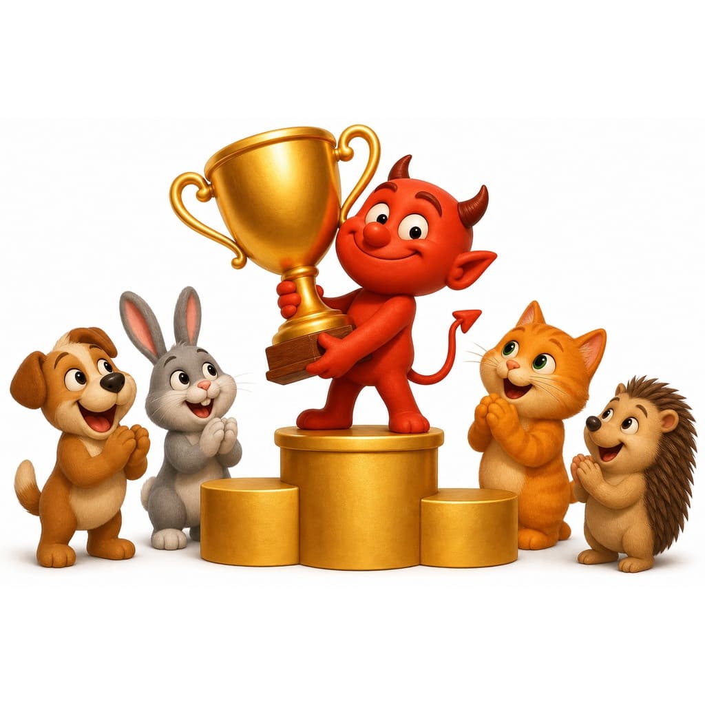 Мнемоническая картинка к слову BEST — Лучший