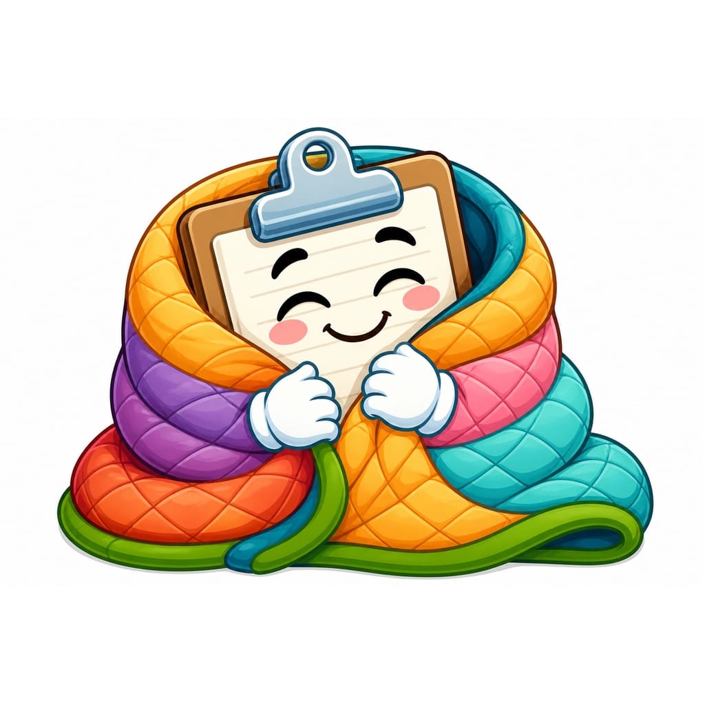 Мнемоническая картинка к слову BLANKET — Одеяло