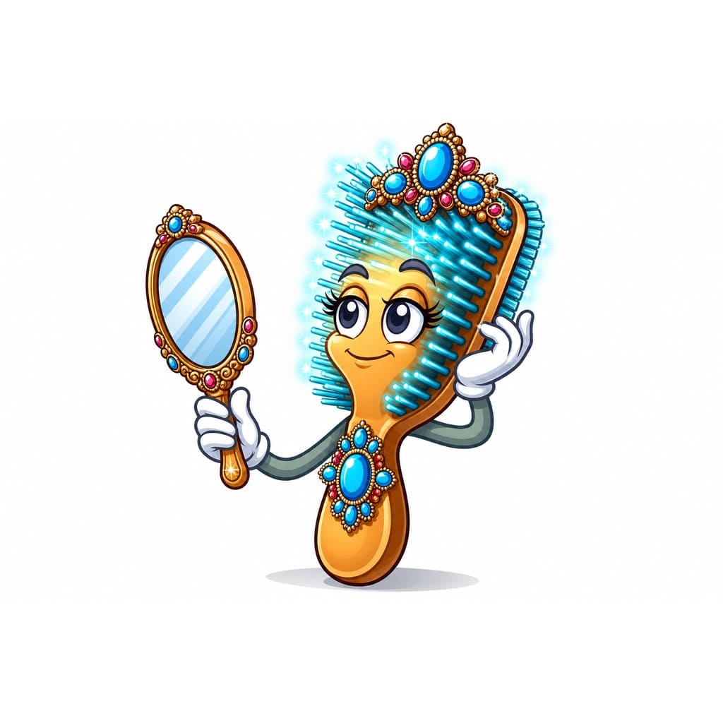 Мнемоническая картинка к слову BRUSH — Щетка