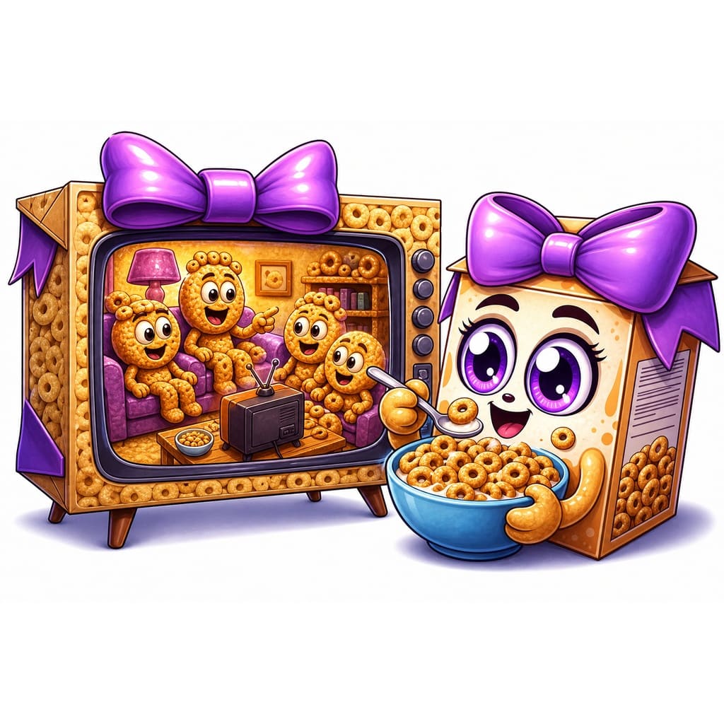 Мнемоническая картинка к слову CEREAL — Хлопья