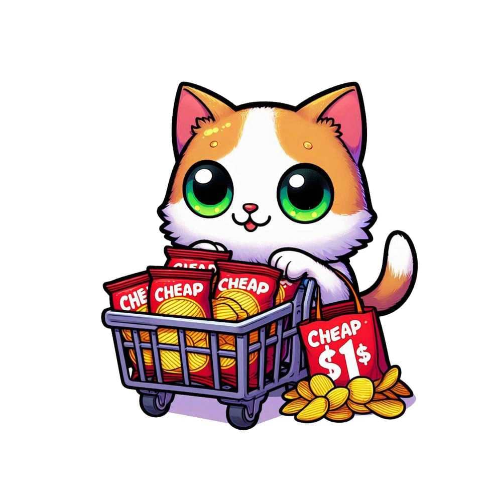 Мнемоническая картинка к слову CHEAP — Дешевый