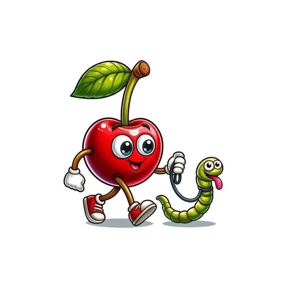 Мнемоническая картинка к слову CHERRY — Вишня