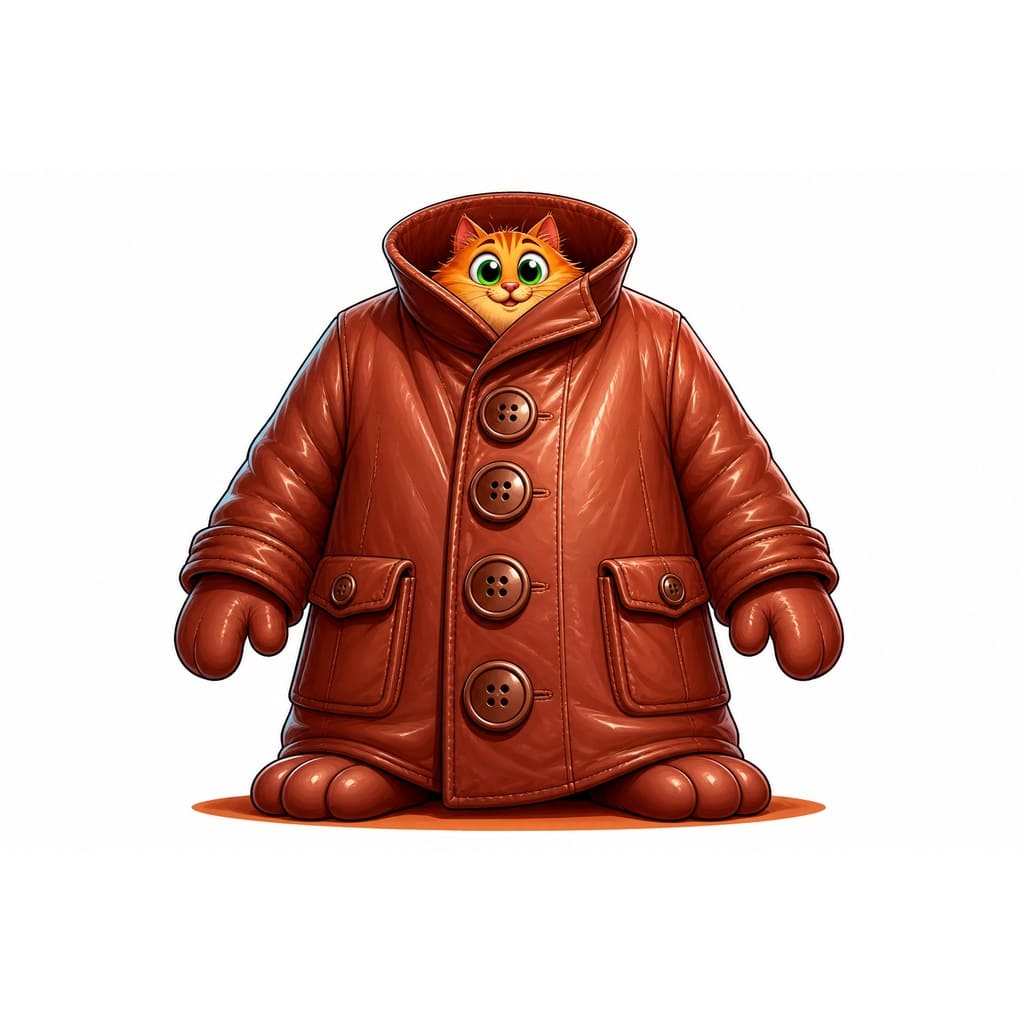 Мнемоническая картинка к слову COAT — Пальто