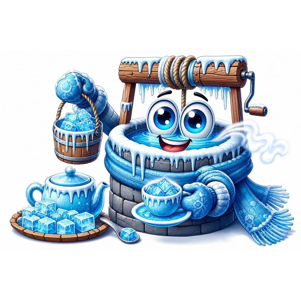 Мнемоническая картинка к слову COLD — Холодный