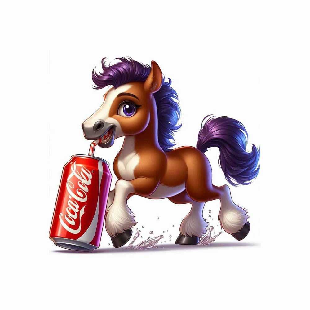 Мнемоническая картинка к слову COLT — Жеребенок
