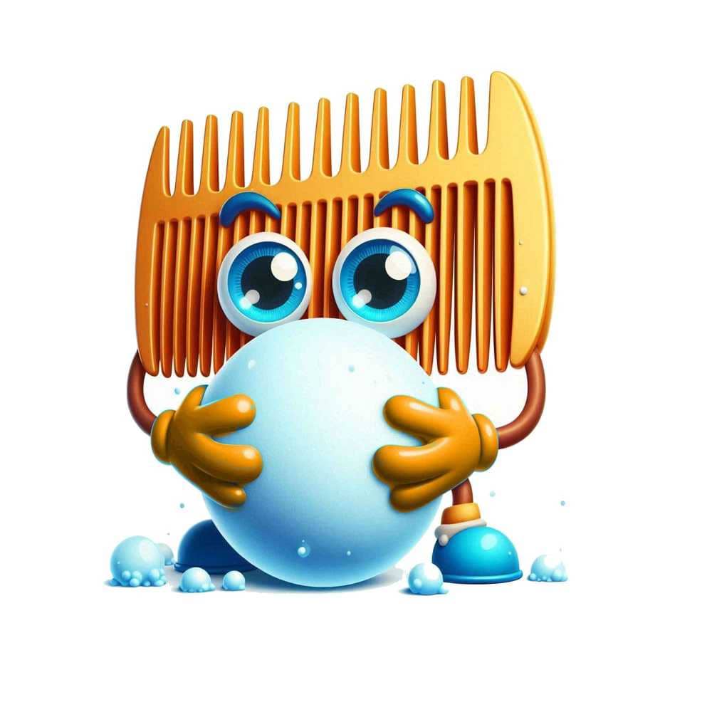 Мнемоническая картинка к слову COMB — Расчестка