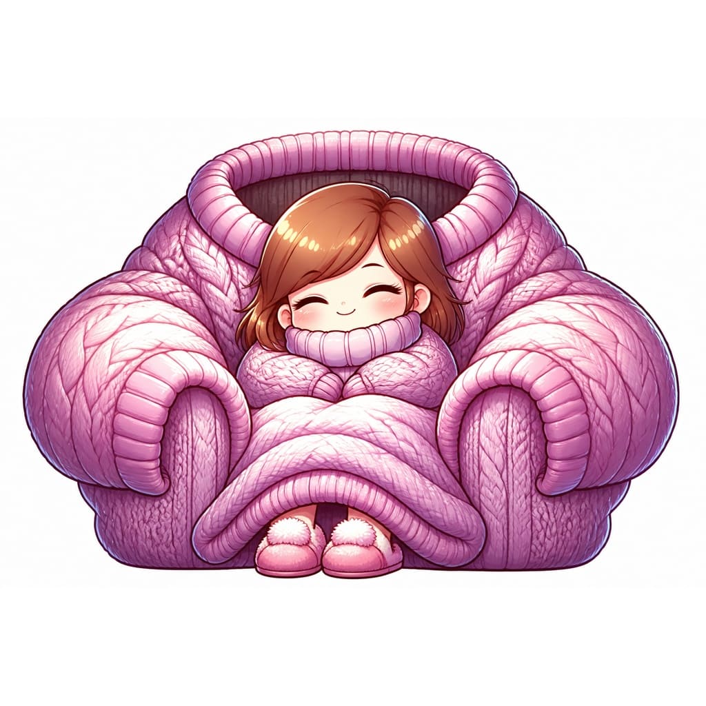 Мнемоническая картинка к слову COMFORTABLE — Удобный