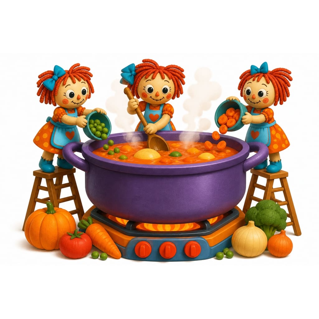 Мнемоническая картинка к слову COOKING — Приготовление еды