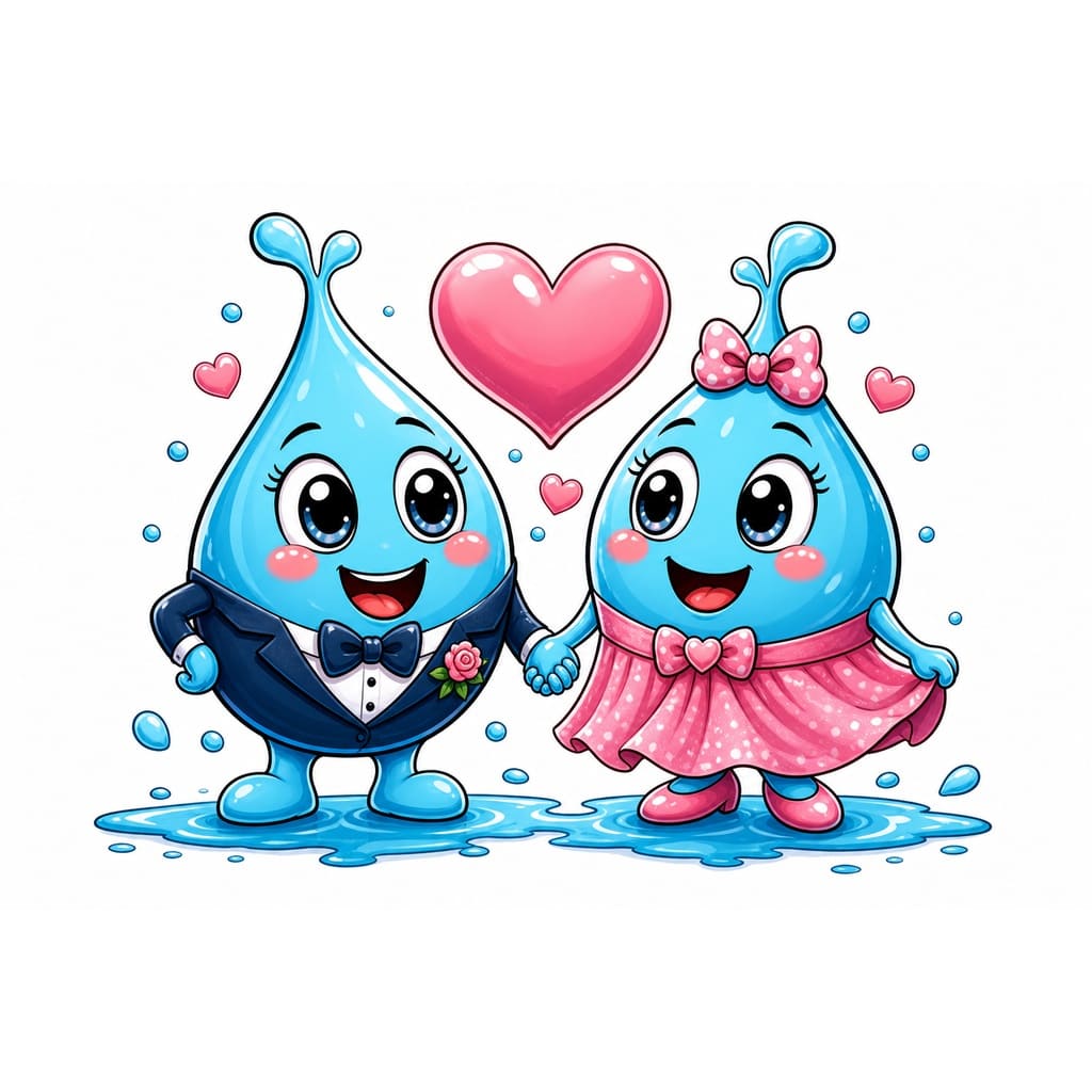 Мнемоническая картинка к слову COUPLE — Пара