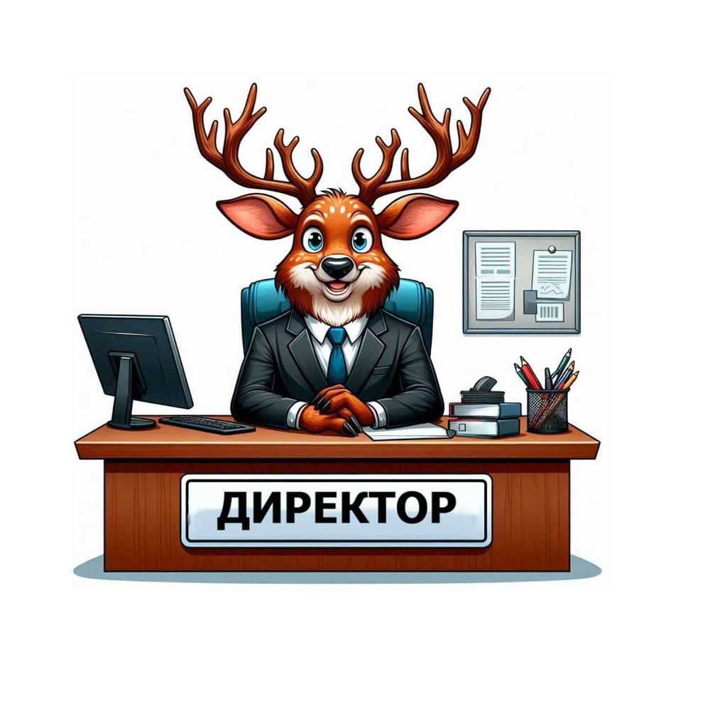 Мнемоническая картинка к слову DEER — Олень