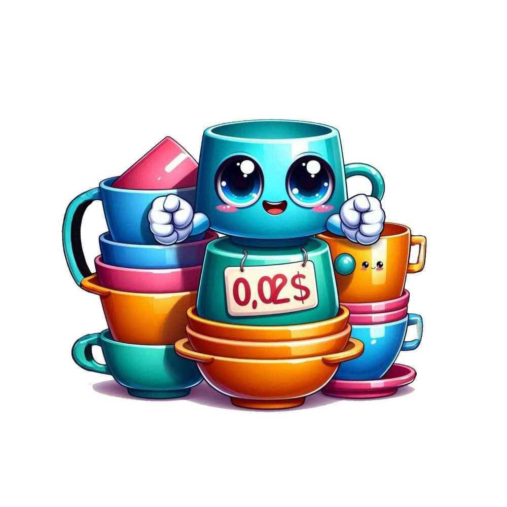 Мнемоническая картинка к слову DISHES — Посуда