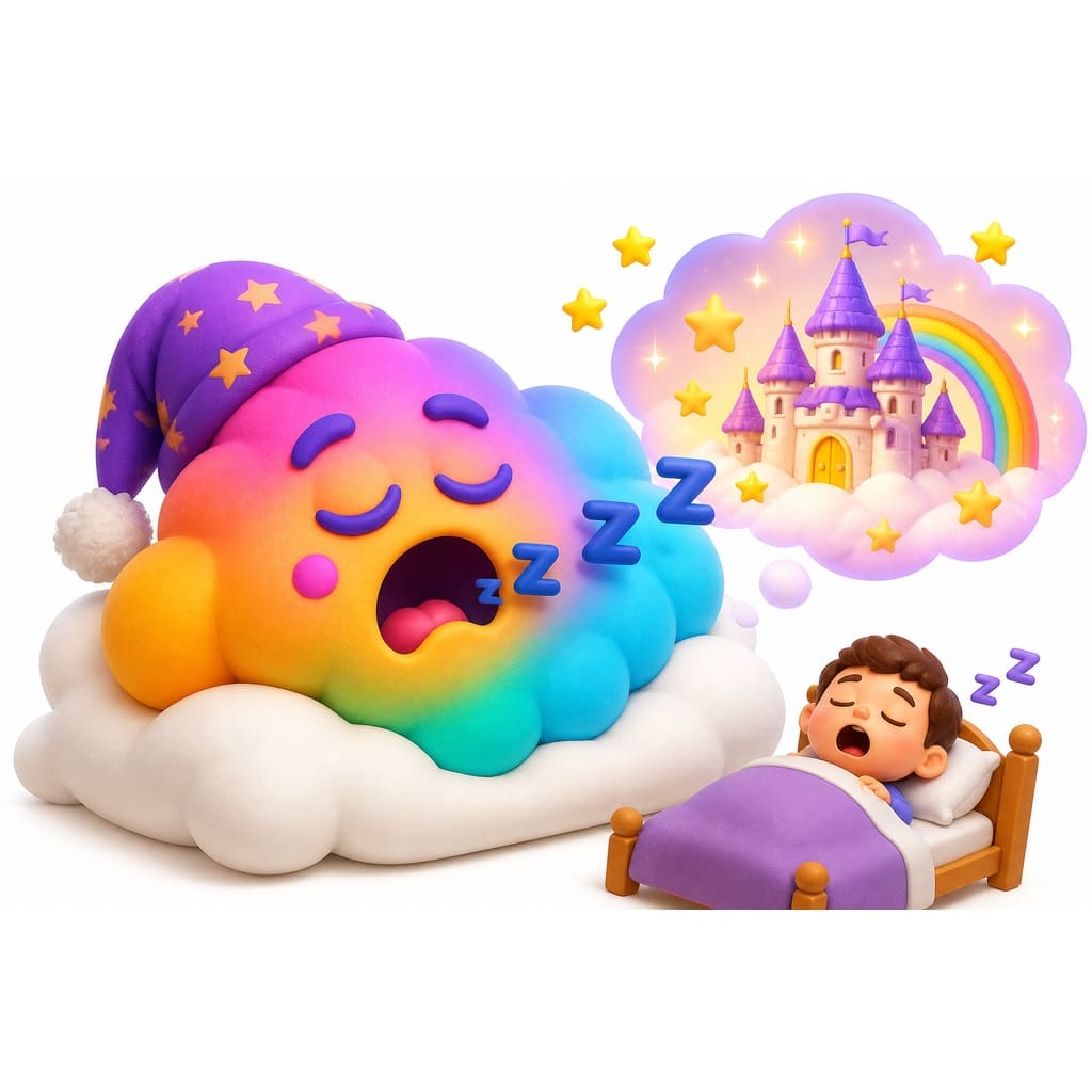 Мнемоническая картинка к слову DREAM — Мечта