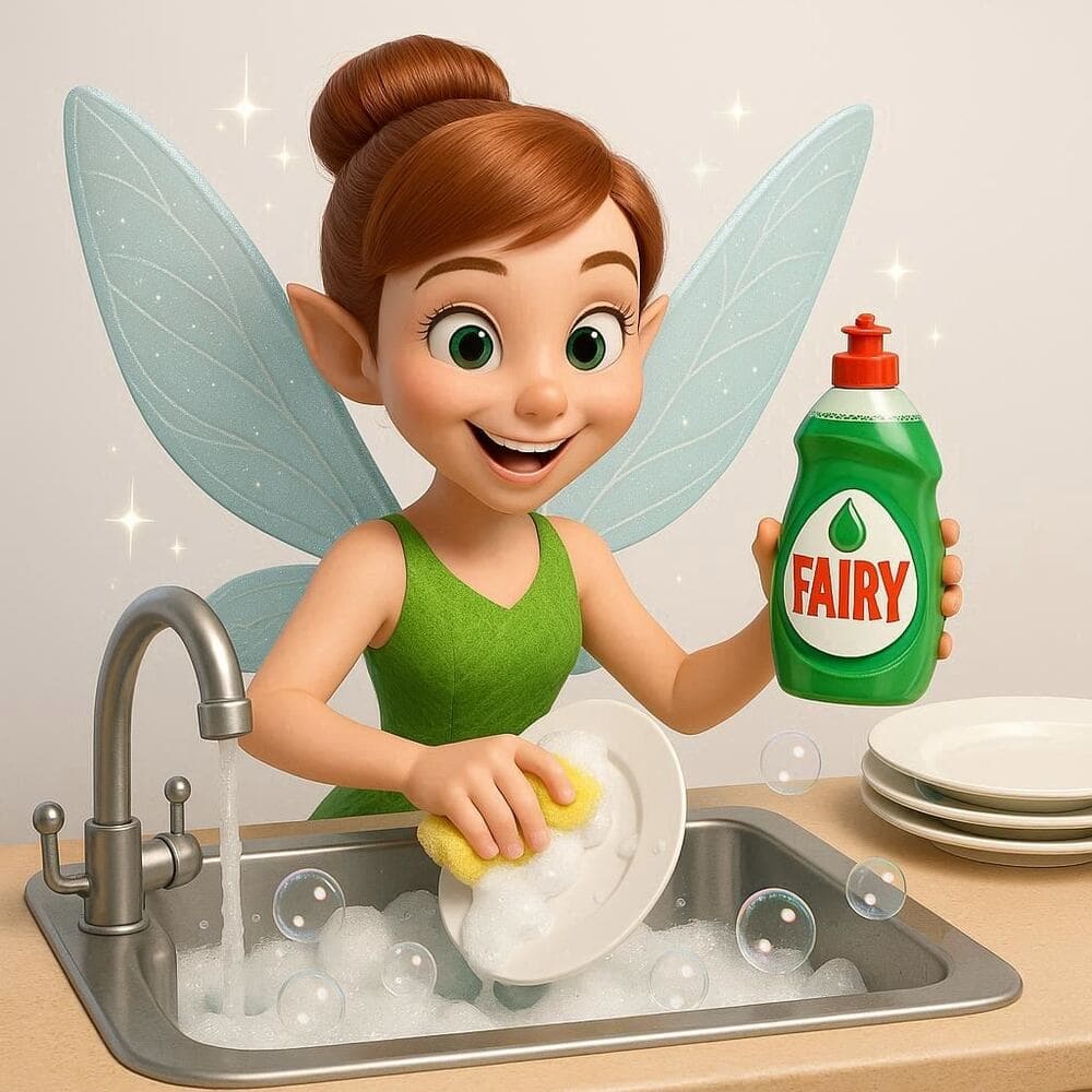 Мнемоническая картинка к слову FAIRY — Фея