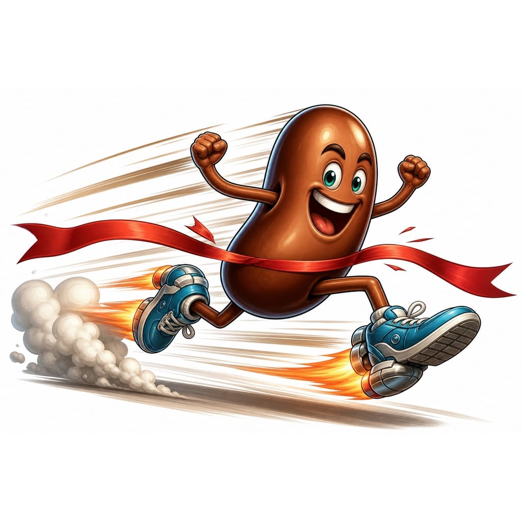 Мнемоническая картинка к слову FAST — Быстрый