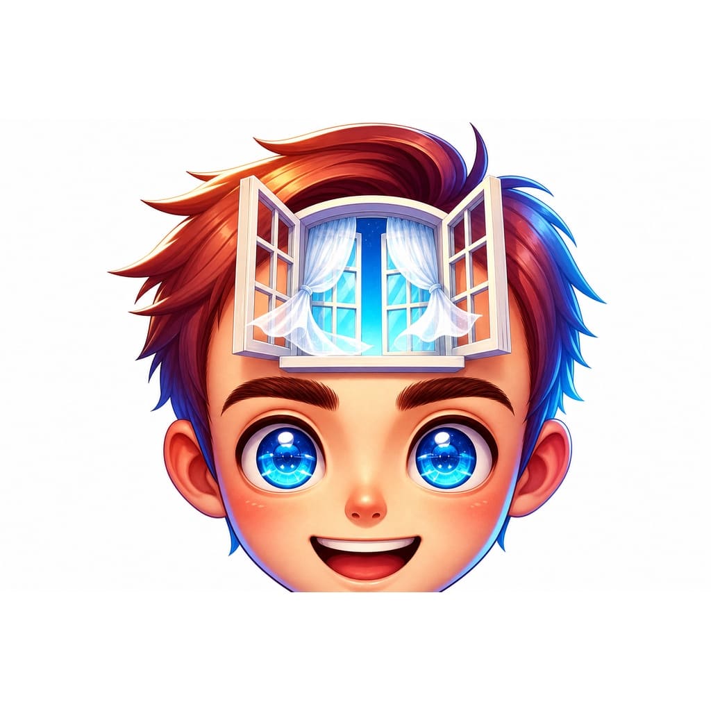Мнемоническая картинка к слову FOREHEAD — Лоб