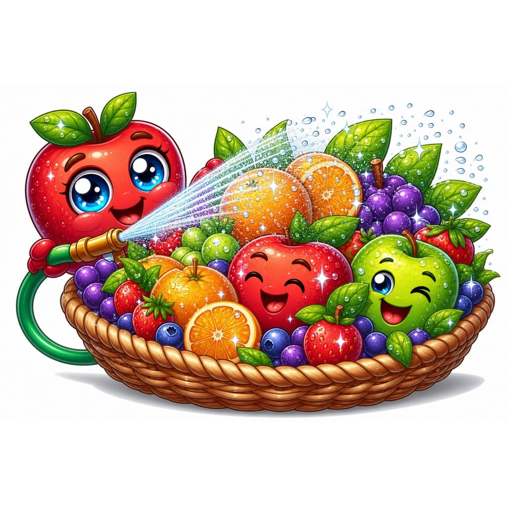 Мнемоническая картинка к слову FRESH — Свежий