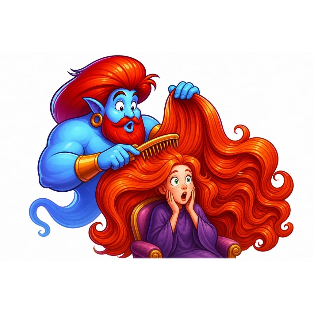 Мнемоническая картинка к слову GINGER — Рыжий