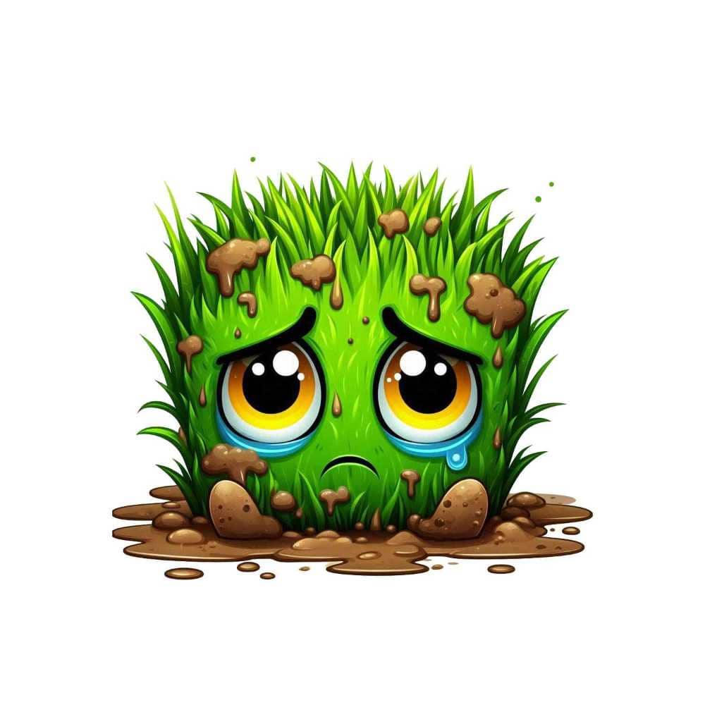 Мнемоническая картинка к слову GRASS — Трава