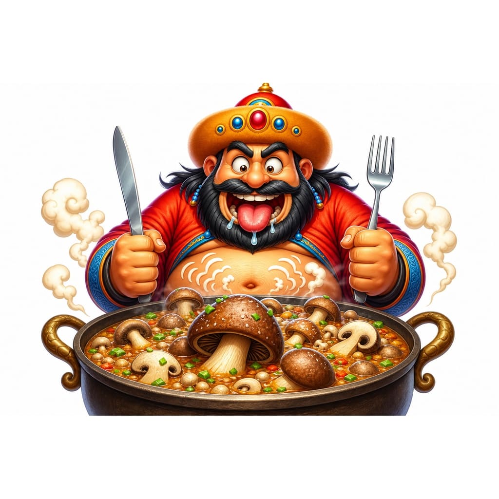 Мнемоническая картинка к слову HUNGRY — Голодный