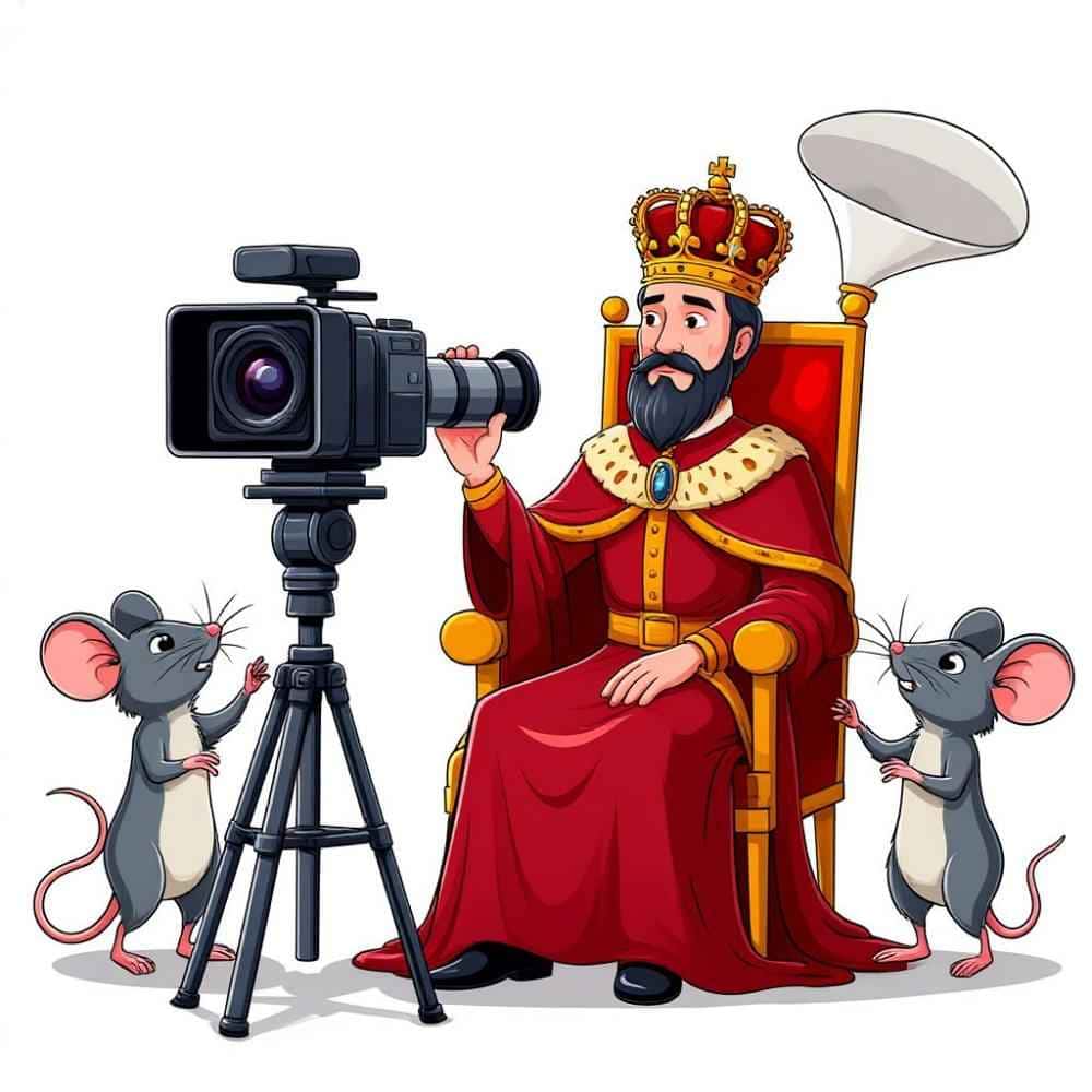 Мнемоническая картинка к слову KING — Король