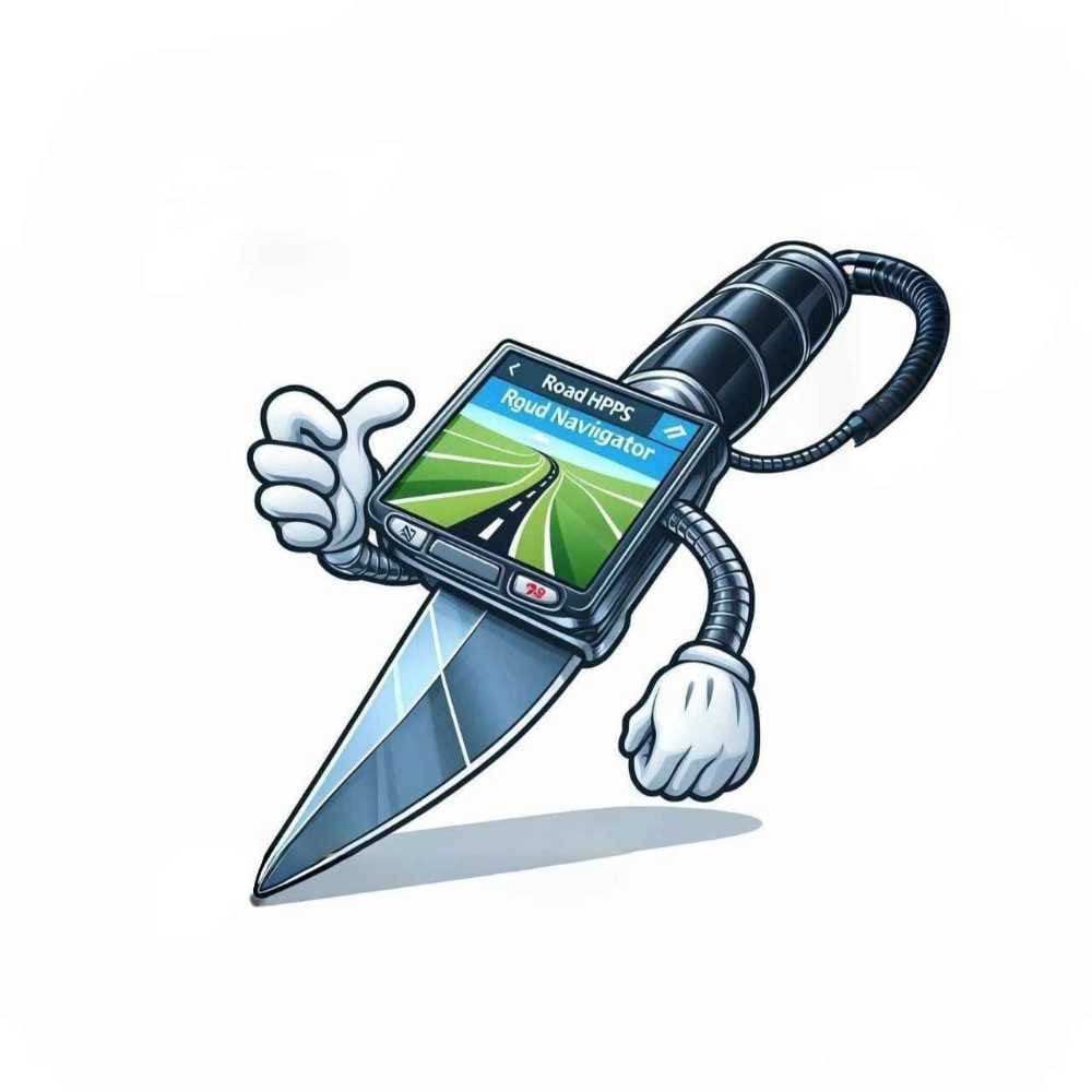 Мнемоническая картинка к слову KNIFE — Нож