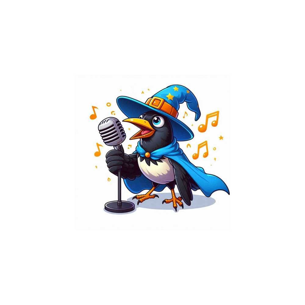 Мнемоническая картинка к слову MAGPIE — Сорока