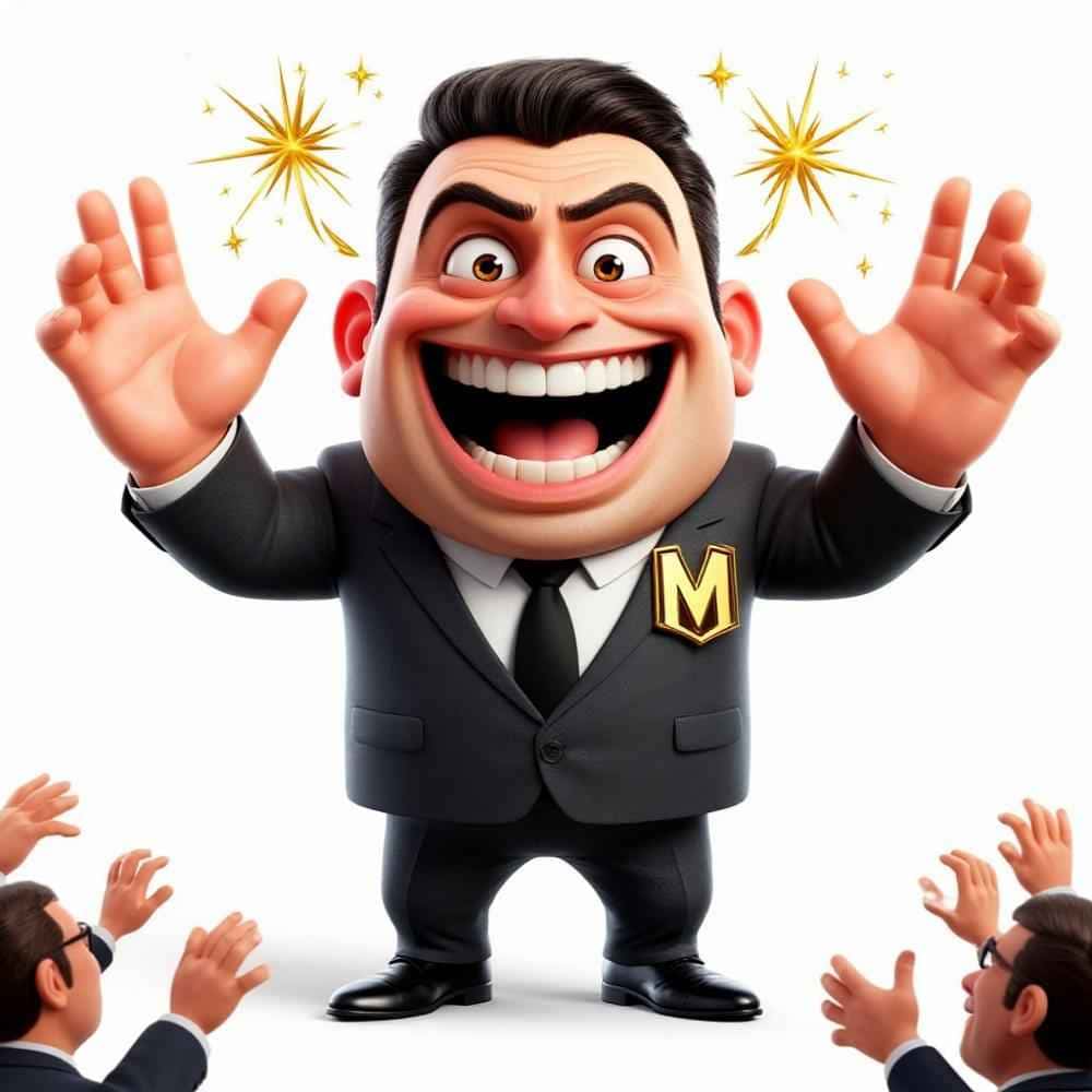 Мнемоническая картинка к слову MAN — Мужчина