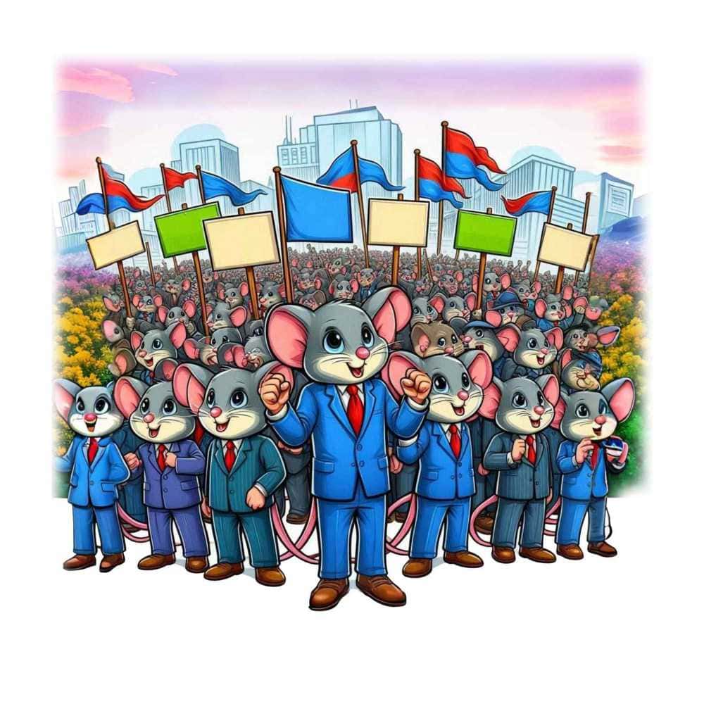 Мнемоническая картинка к слову MEETING — Встреча
