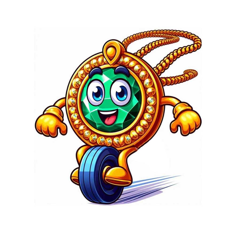 Мнемоническая картинка к слову NECKLACE — Ожерелье