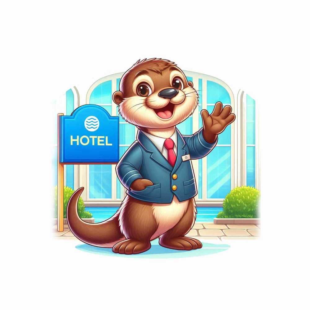 Мнемоническая картинка к слову OTTER — Выдра