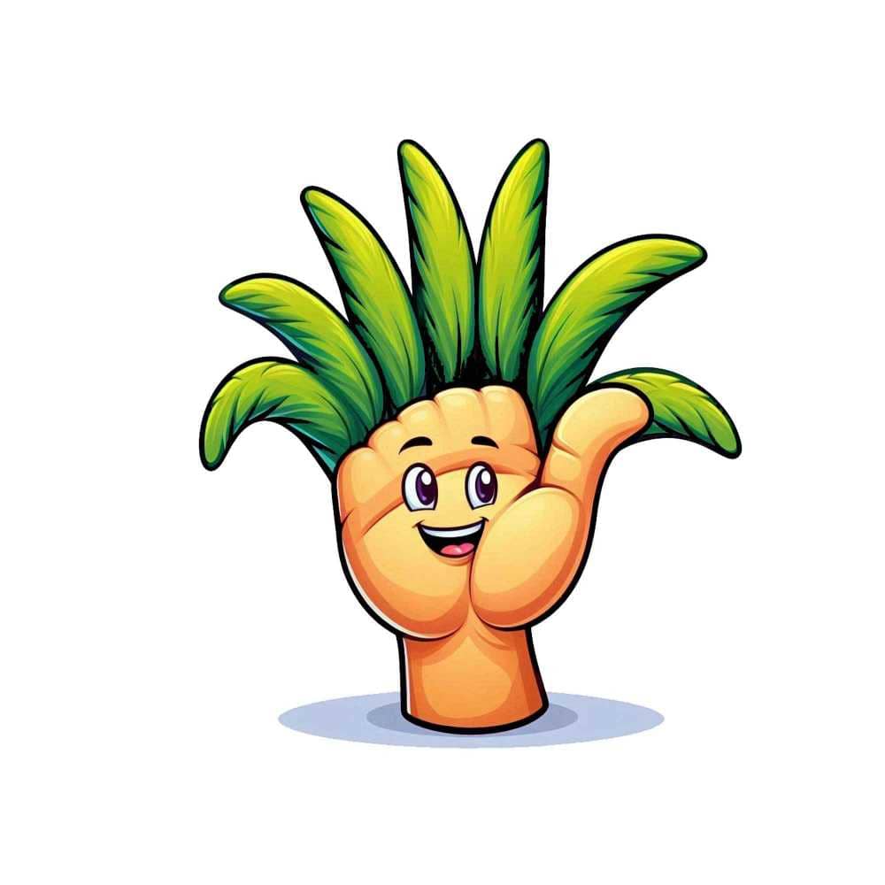 Мнемоническая картинка к слову PALM — Ладонь
