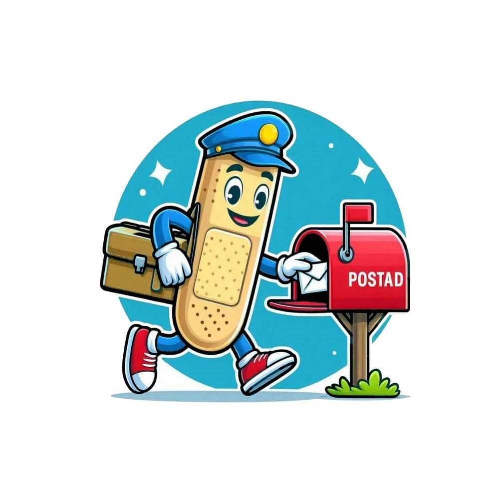 Мнемоническая картинка к слову PATCH — Пластырь