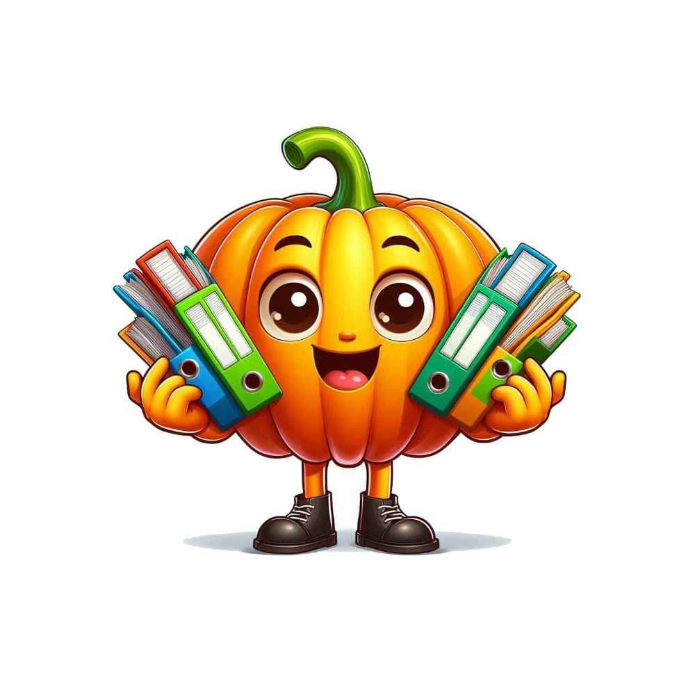 Мнемоническая картинка к слову PUMPKIN — Тыква