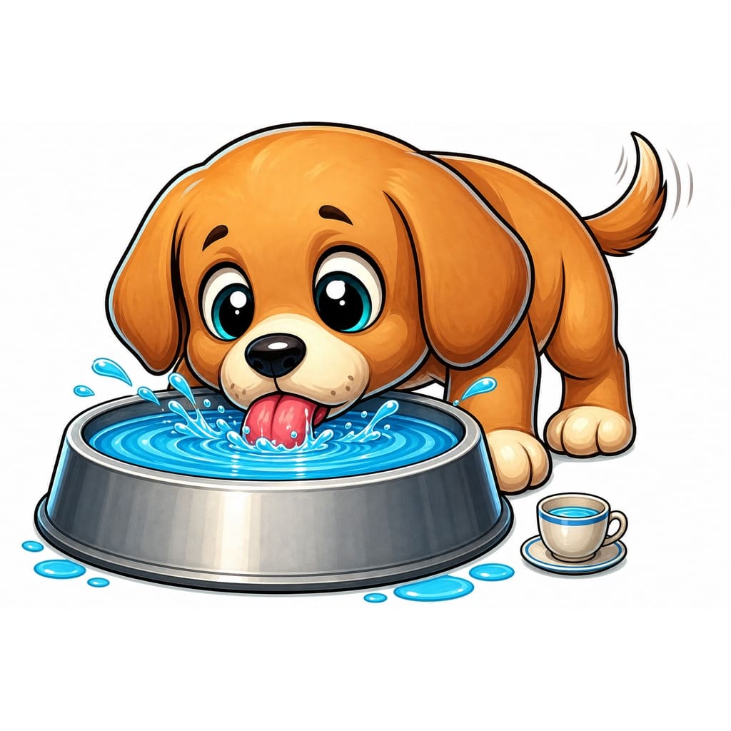 Мнемоническая картинка к слову PUPPY — Щенок