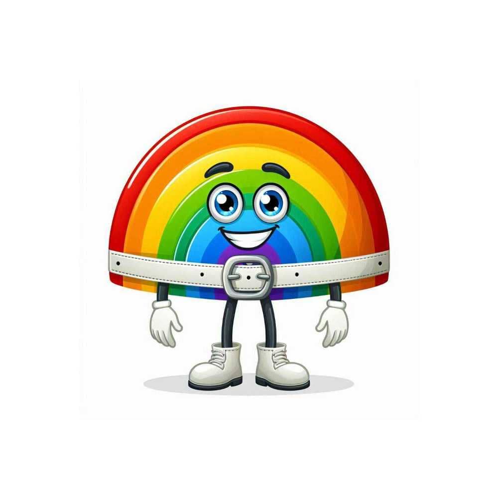 Мнемоническая картинка к слову RAINBOW — Радуга