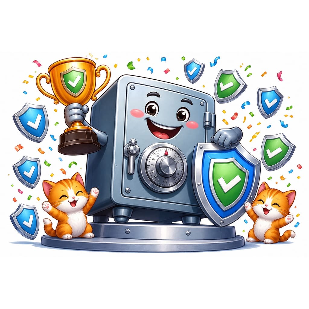 Мнемоническая картинка к слову SAFE — Безопасность