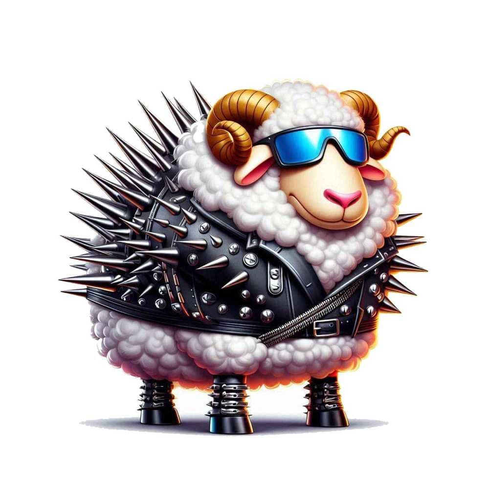 Мнемоническая картинка к слову SHEEP — Овца