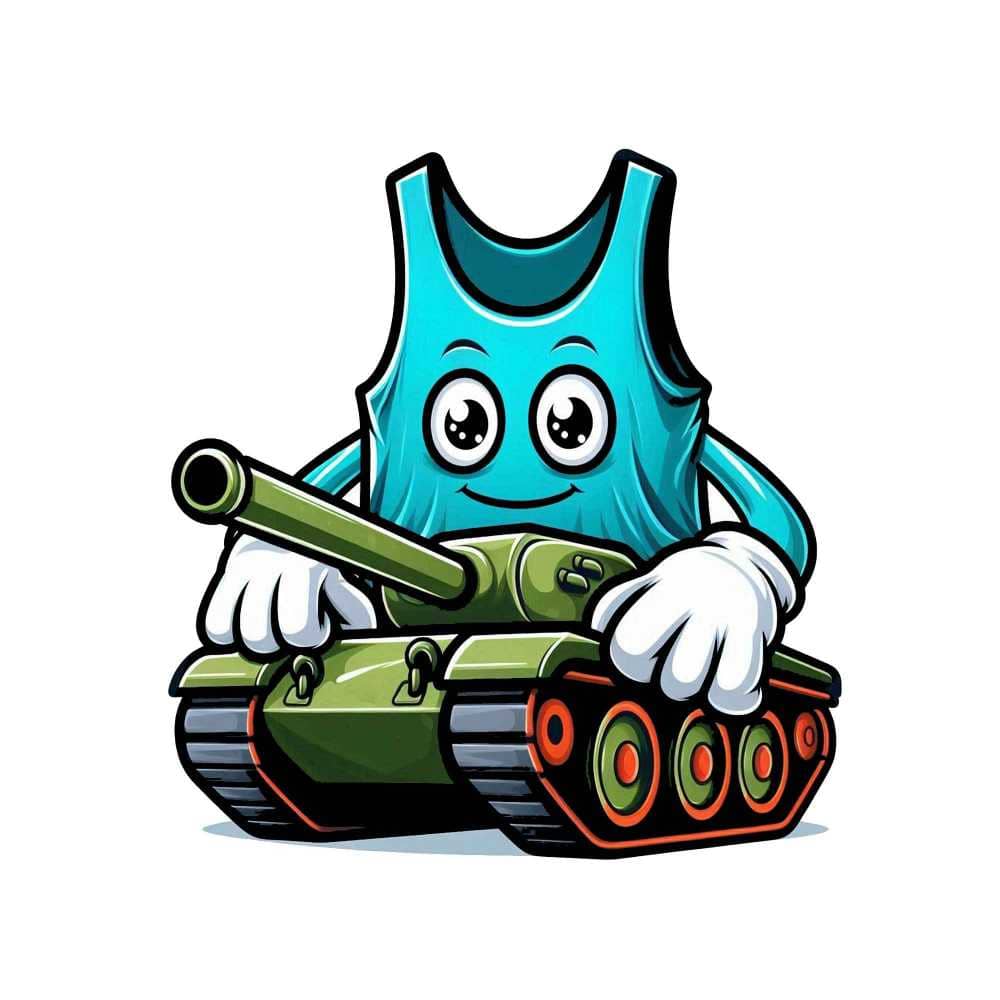 Мнемоническая картинка к слову TANK-TOP — Майка
