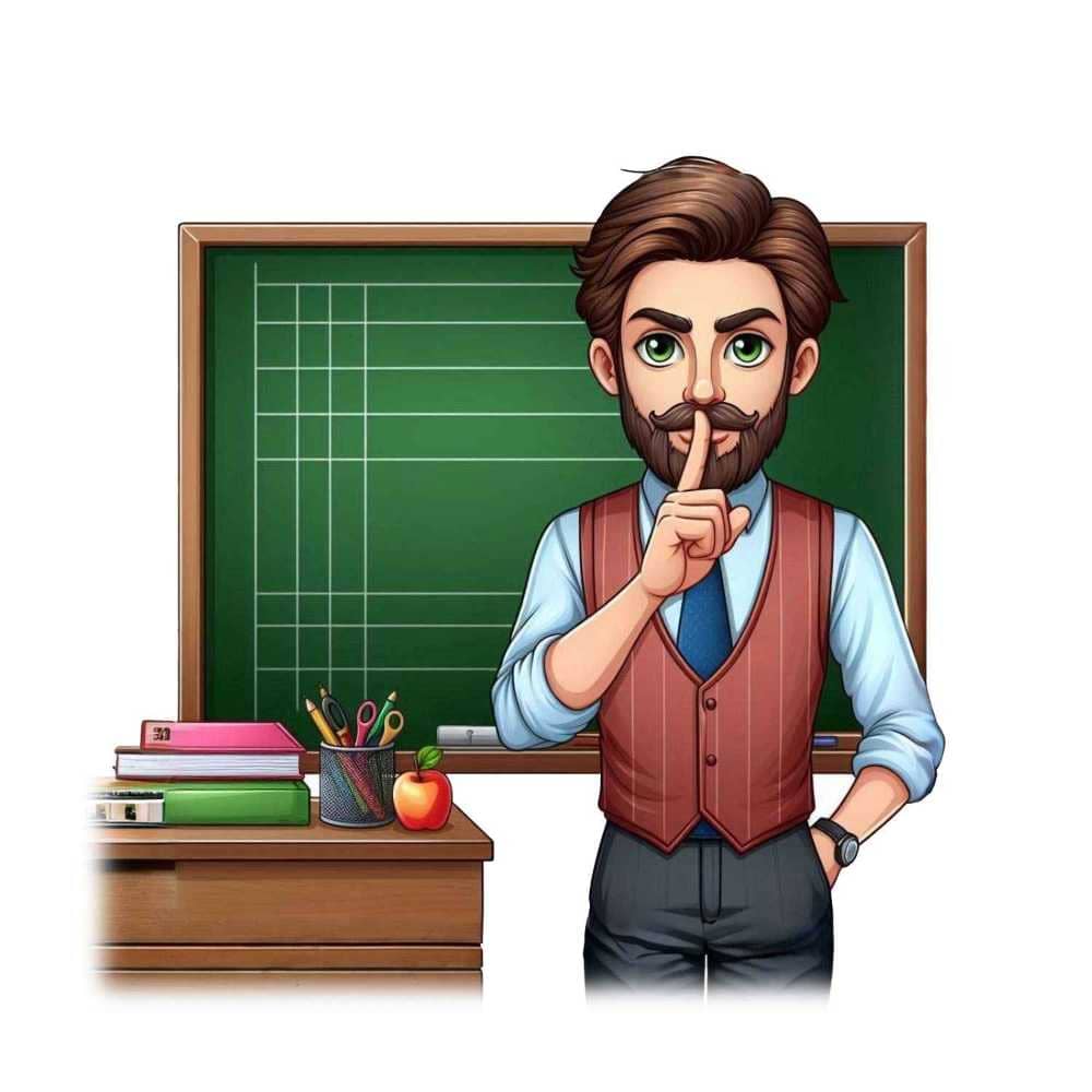 Мнемоническая картинка к слову TEACHER — Учитель