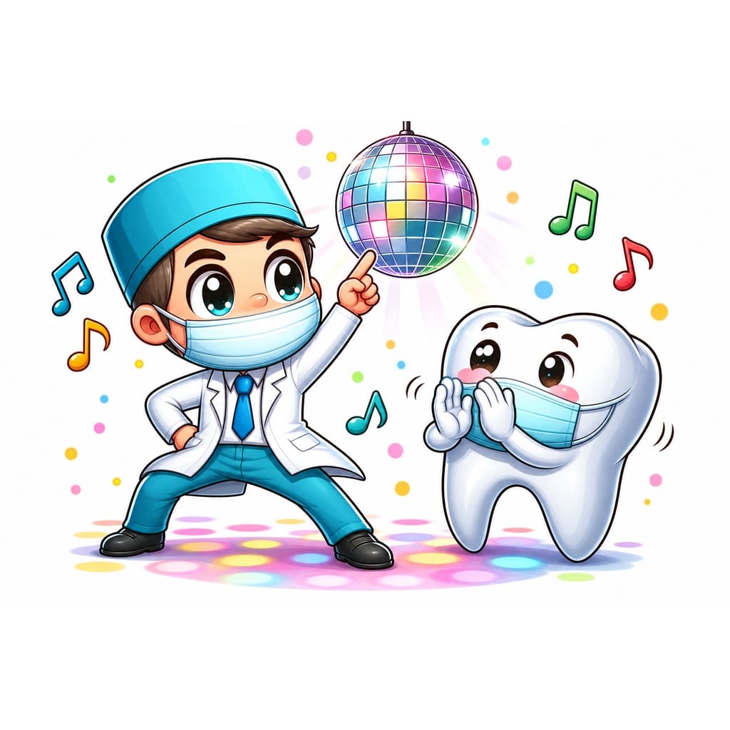 Мнемоническая картинка к слову TO DANCE — Танцевать