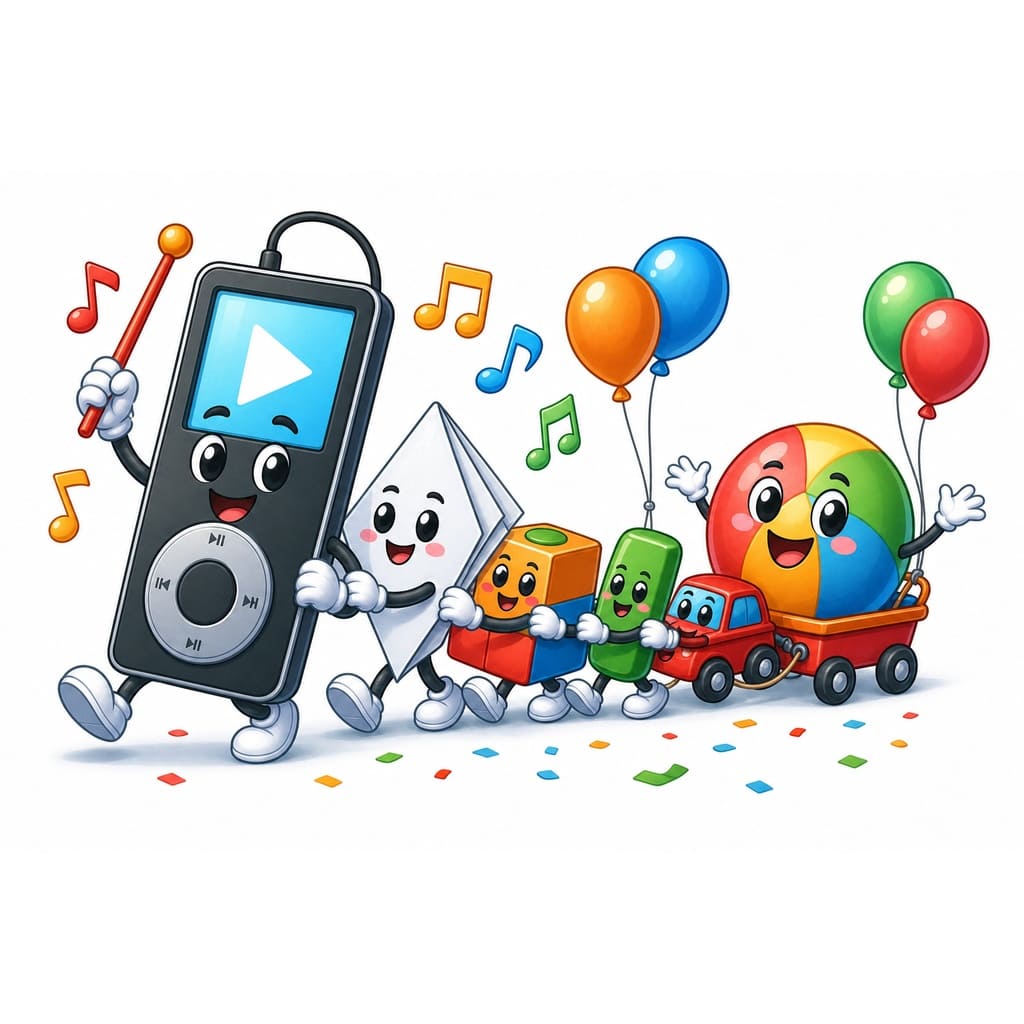 Мнемоническая картинка к слову TO PLAY — Играть